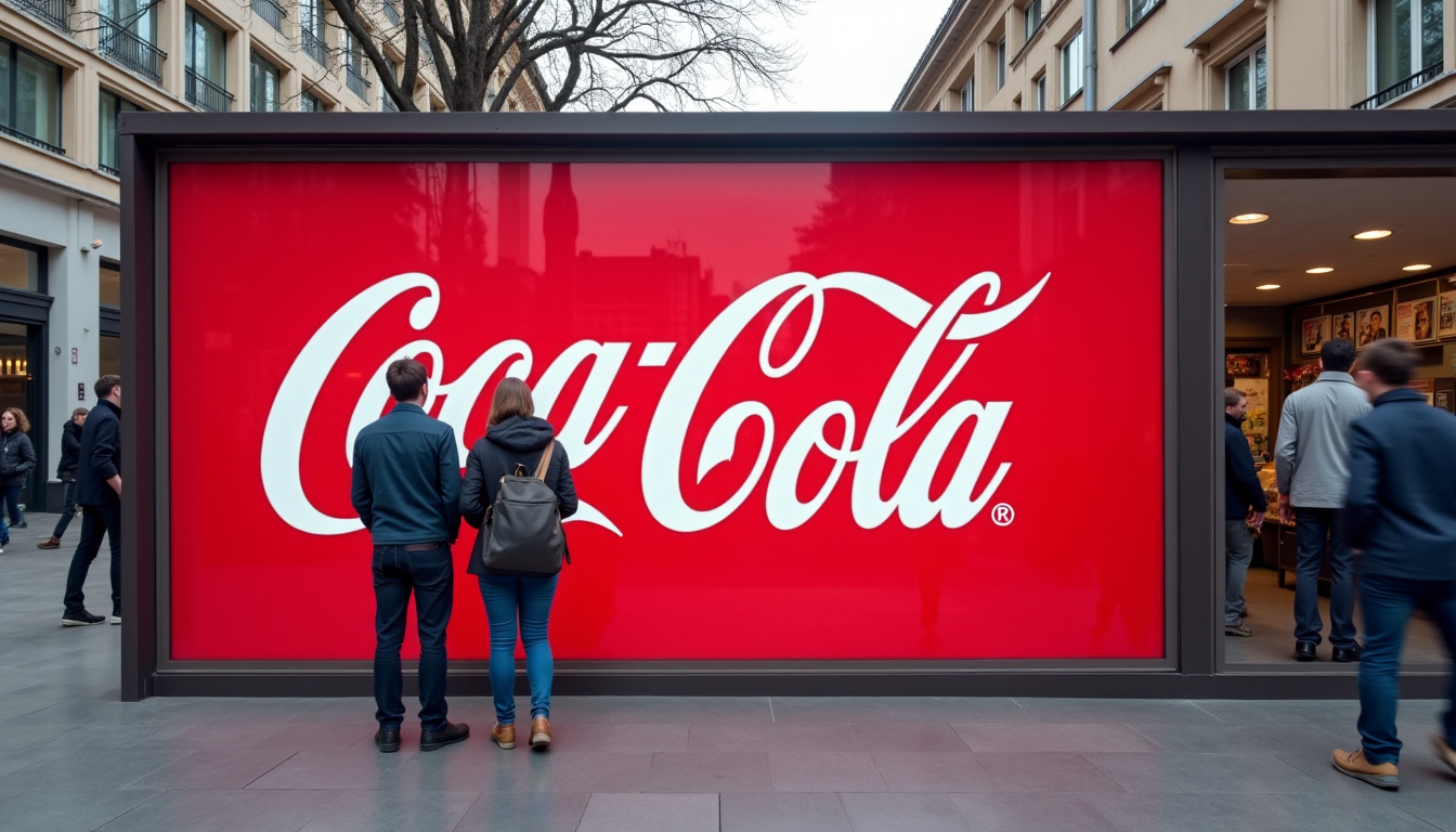 Publicité Coca-Cola en 2026 mettant en scène une scène de partage intergénérationnelle dans un cadre urbain moderne
