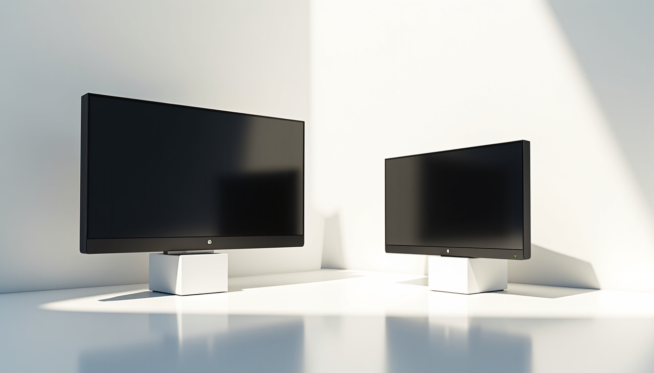 Comparaison visuelle de la lisibilité d