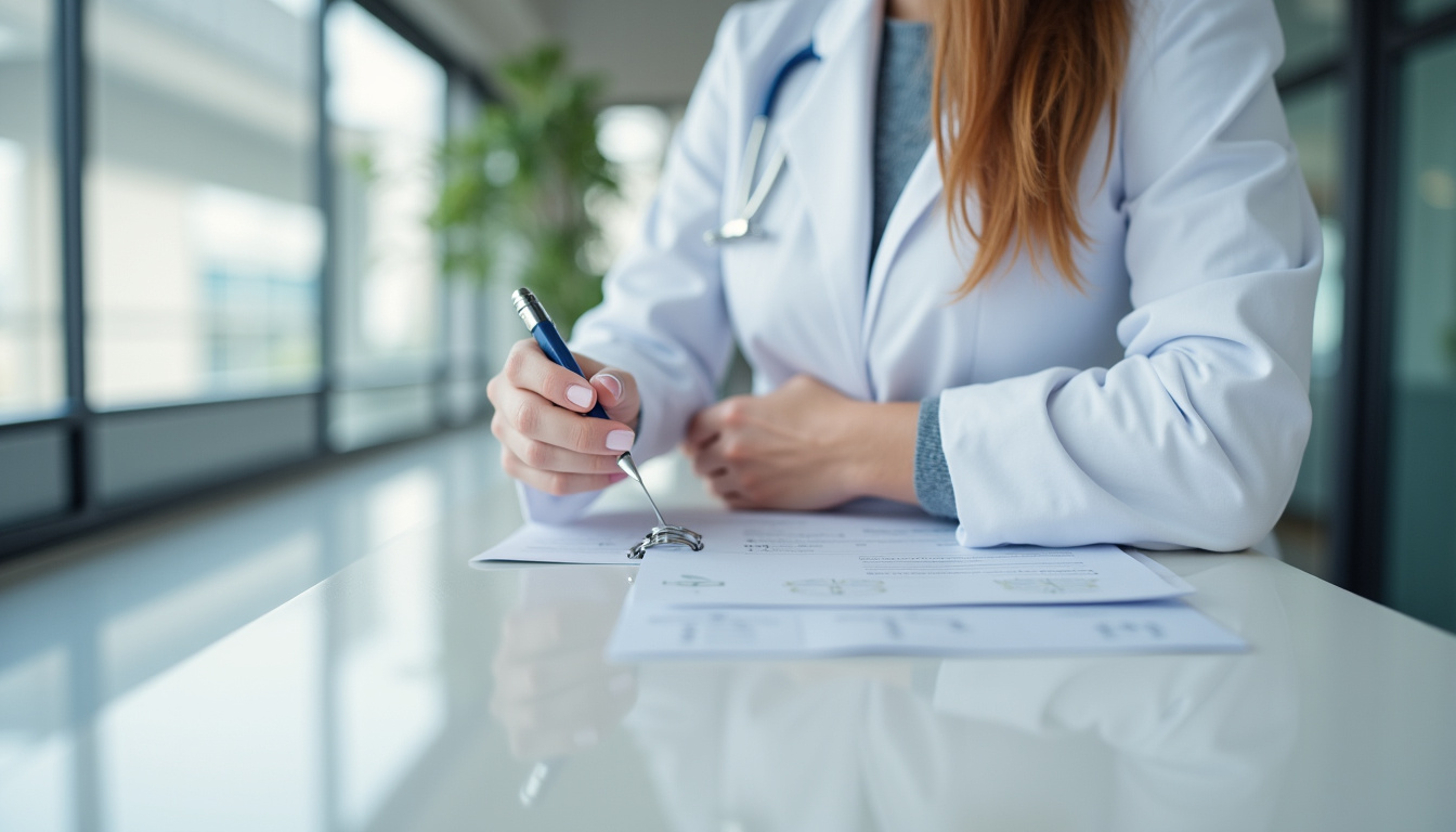 Étudiant consultant son ENT de l