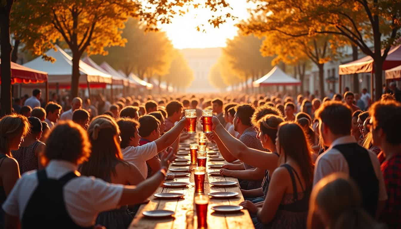 Foule nombreuse à l