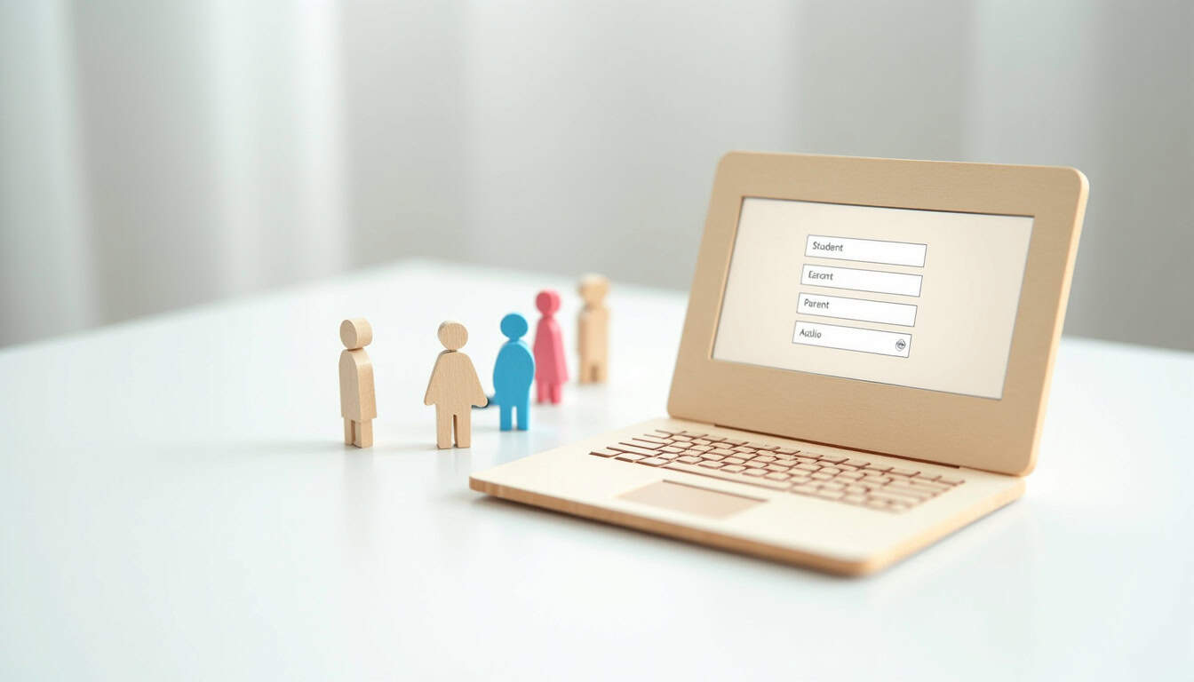 Interface de connexion à Mon ENT Occitanie avec sélection du profil utilisateur