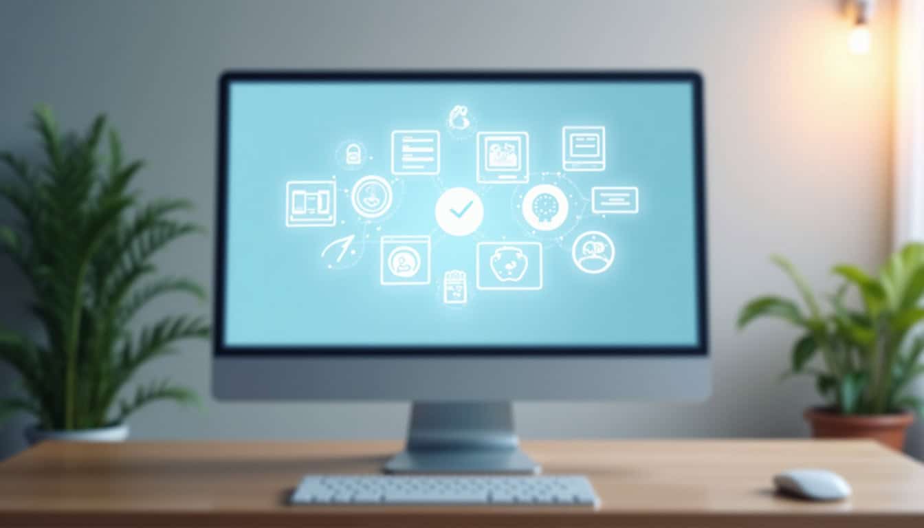 Interface utilisateur de Mon ENT Occitanie montrant les fonctionnalités pédagogiques et administratives