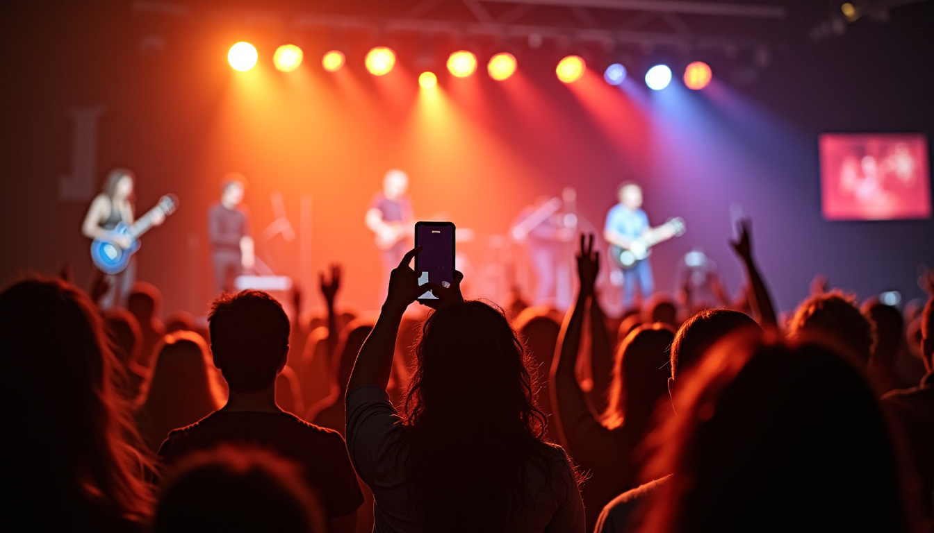 Scène de concert de la Foire aux Vins d