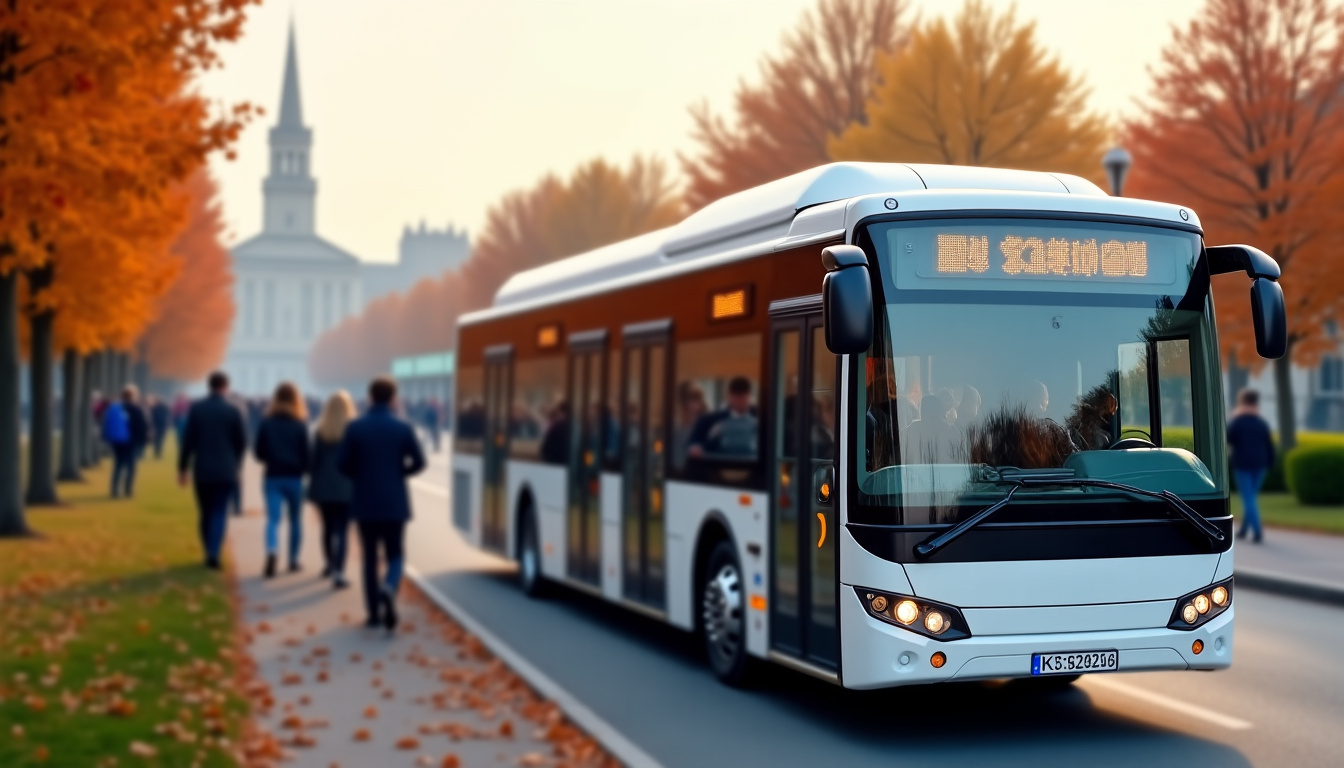 Navette gratuite reliant le centre-ville de Nancy au Parc des Expositions pour la Fête de la Bière