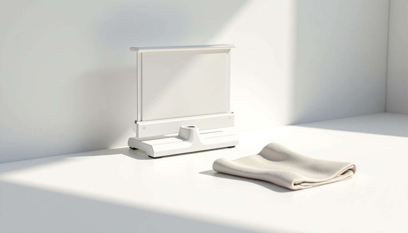 Nettoyage d’un écran de rétroprojecteur avec un chiffon doux et sec