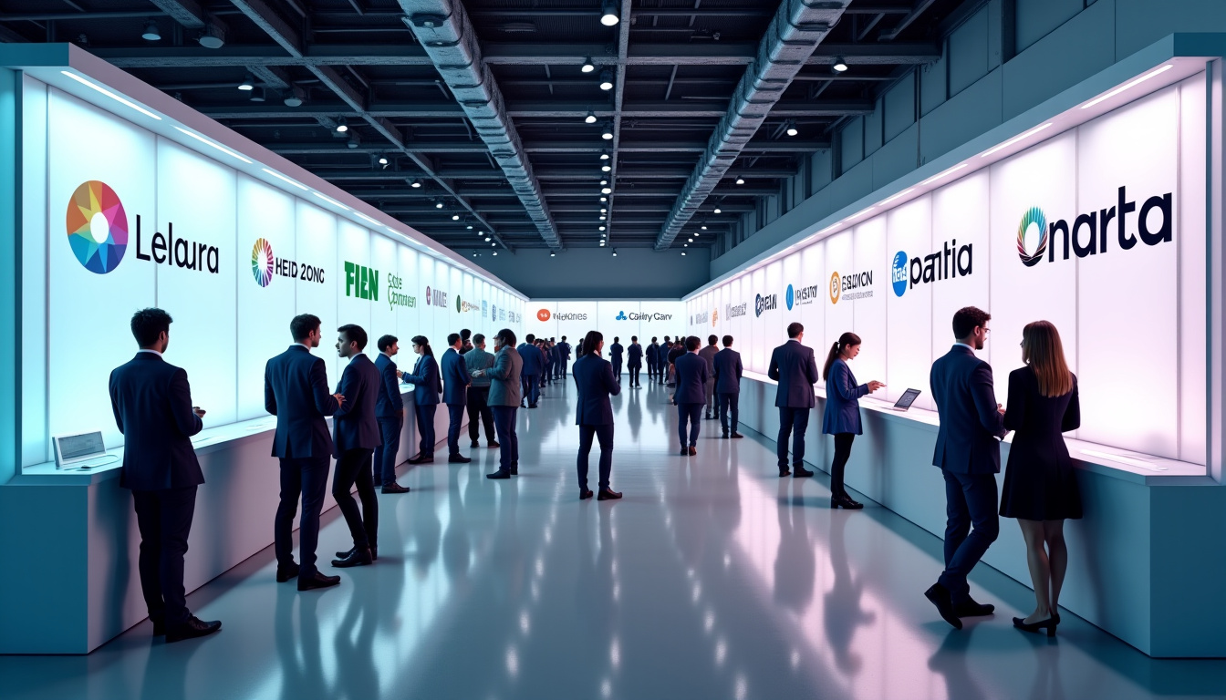 Salon emploi 2026 avec plusieurs stands d